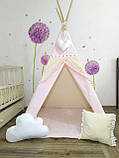 Вігвам для дівчинки, індивідуальний набір, дитячий намет, фото 2