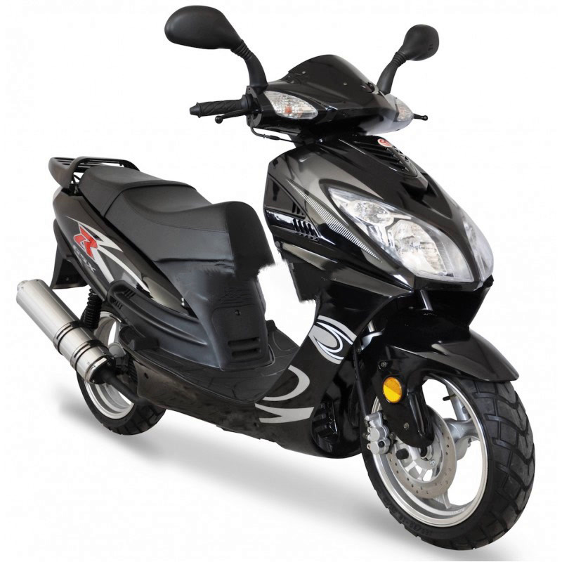 Скутер FADA YB150T-15D Чорний хамелеон