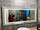 Дзеркало в срібній рамі у ванну/передпокій SilverWhite, фото 2