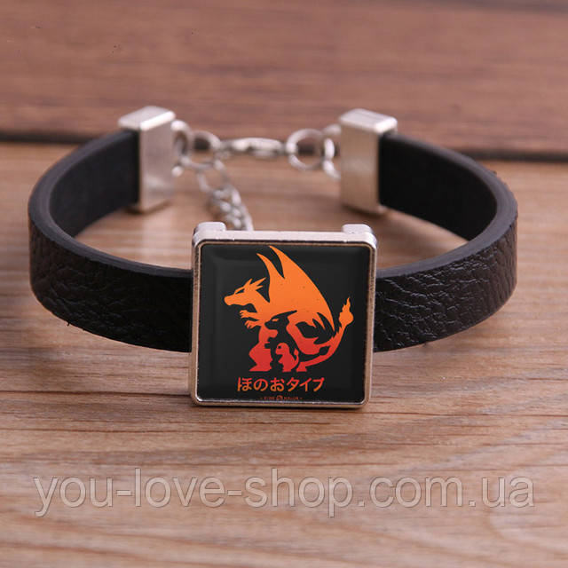 Браслет квадратний Покемон 