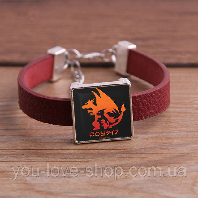 Браслет квадратний Покемон 