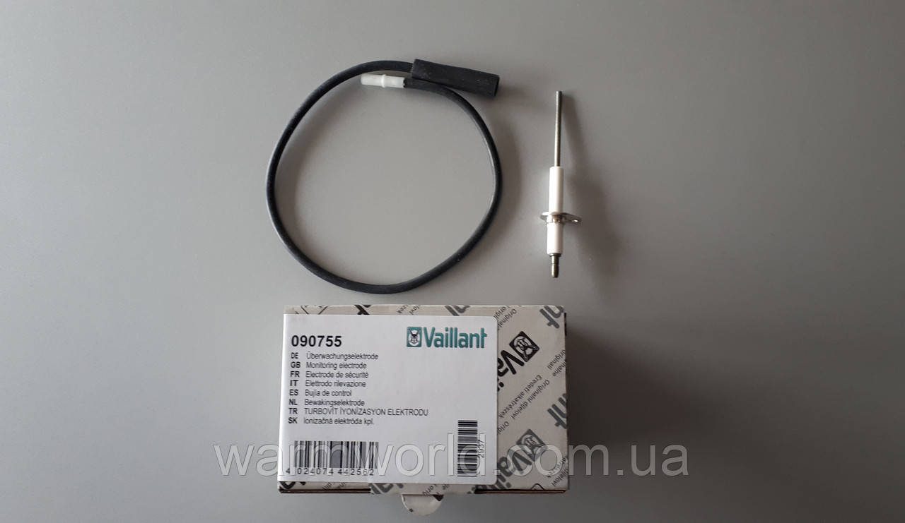 090755 Електрод іонізації, контролю полум'я VK, VKC INT/1-5 Vaillant