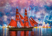 Пазли 1000 елементів "Красний Фрегат", C~104482 select Castorland, фото 3