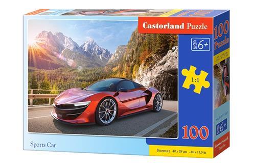Пазли 100 елементів "Спортивний автомобіль", B~111107 <unk> Castorland