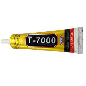 Універсальний клей герметик для проклеювання тачскринів Т-7000, чорний, 50 мл T7000, фото 2
