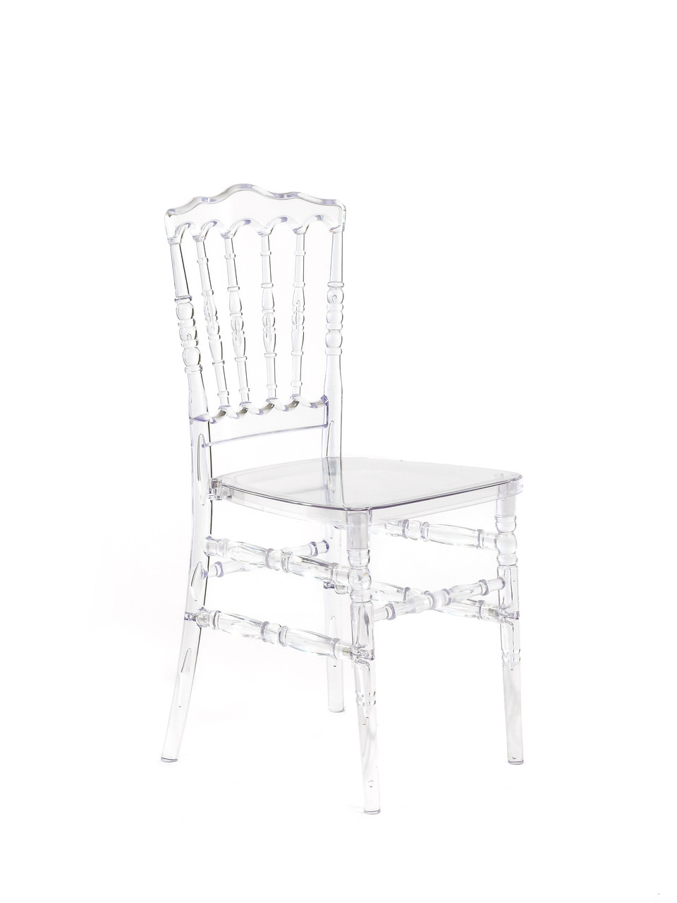 Стілець REMY-DECOR К'яварі (Chiavari) Наполеон полікарбонат прозорий для дому кухні ресторану та кафе