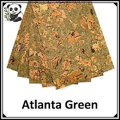 Коркові панелі (шпалери) Atlanta Green TM Egen 600*300*3 мм