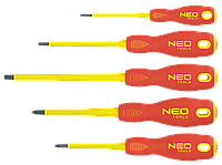 Отвертки NEO (1000 В), набор 5 шт