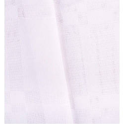 ТД-011 Грація (білий).Тканина скатертина для вишивки (шир.1.55м) метраж