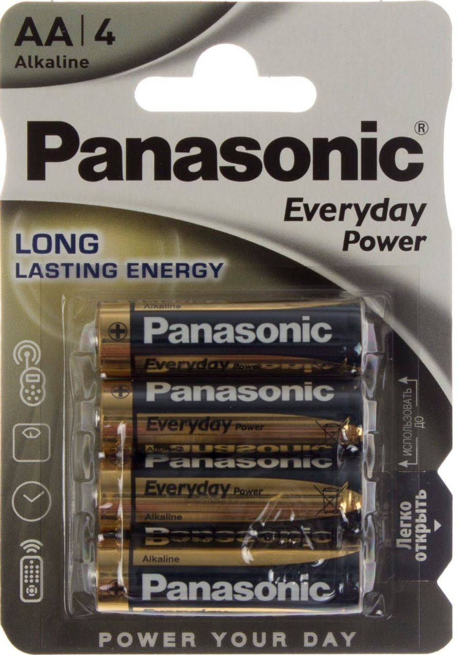 Батарейки Panasonic Everyday Power LR-06/блістер 4шт (12)(60), фото 1