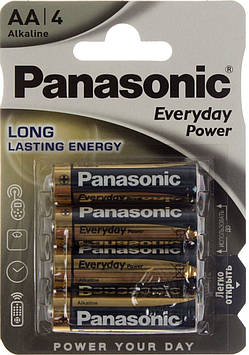 Батарейки Panasonic Everyday Power LR-06/блістер 4шт (12)(60)