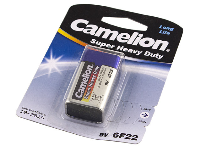 Батарейка Camelion 6F22/1bl крона(blue)(1)(12)(240), фото 1