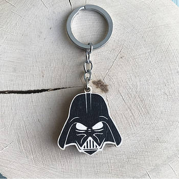 "Дарт Вейдер (Зоряні війни)" брелок дерев'яний двосторонній з уф-друком