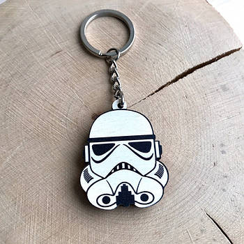 "Штурмовик (Зоряні війни)" брелок дерев'яний двосторонній з уф-друком