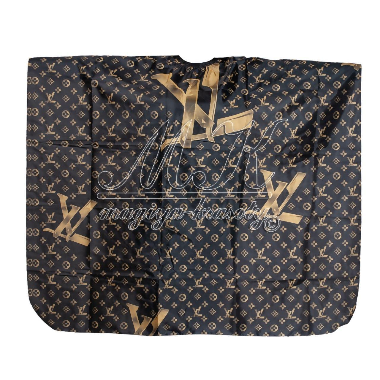 Пеньюар LOUIS VUITTON чорний із золотом