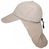 Кепка з захистом для шиї Fox Outdoor "Sahara" бежева. Арт. 10424F, фото 3