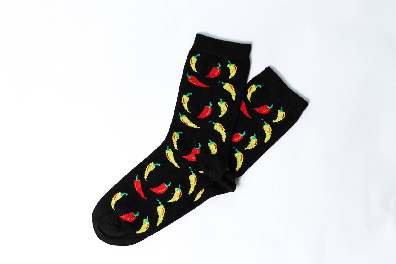 Шкарпетки Crazy Llama`s Перці, One size (37-42)