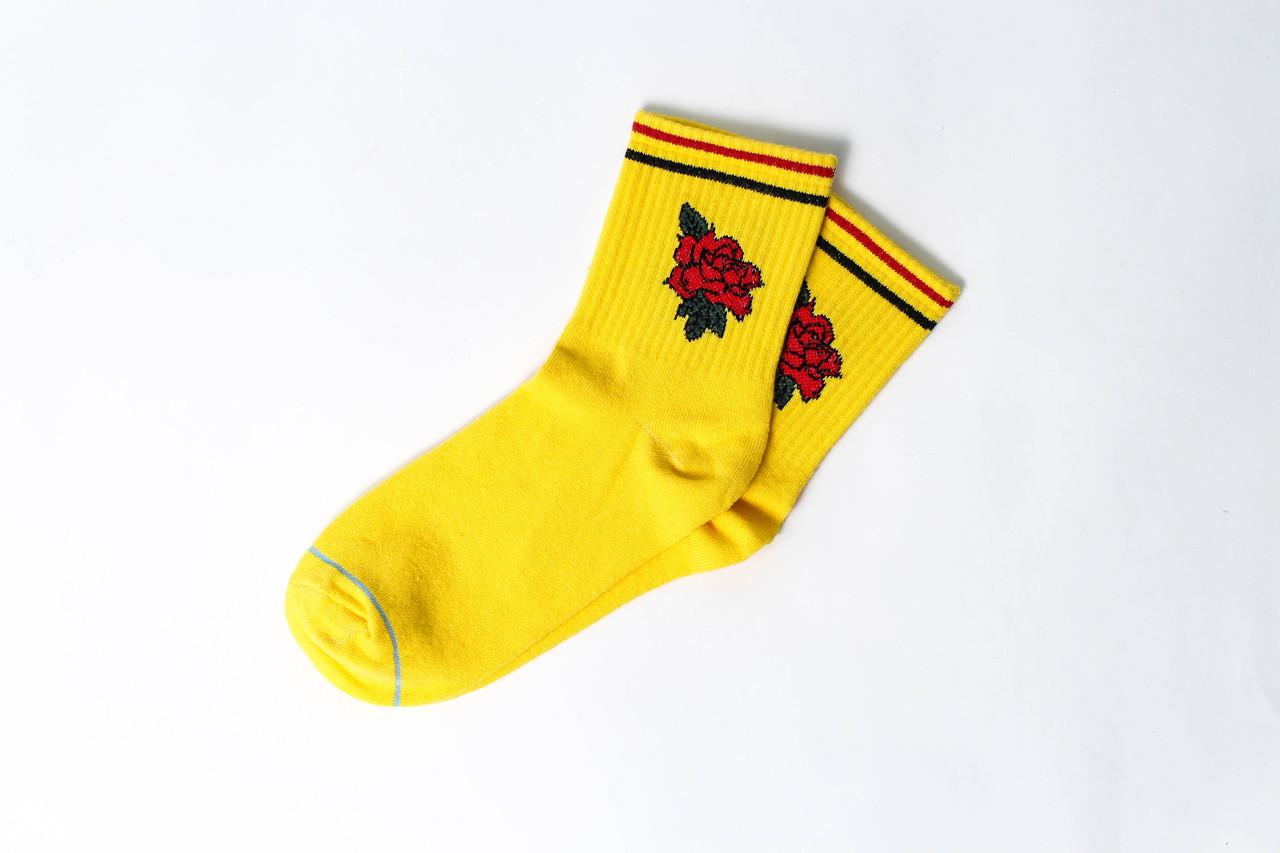 Шкарпетки Crazy Llama`s Троянда, One size (37-42), фото 1