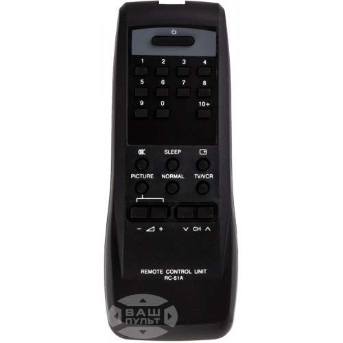 Пульт для телевізора AKAI RC-51A, фото 1