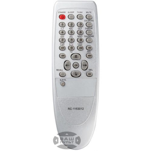 Пульт для телевізора AKAI RC-1153012 (HQ), фото 1