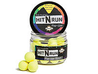 Бойлы плавающие Dynamite Baits Hit N Run 12/15mm yellow