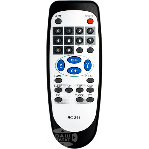 Пульт для телевізора AVEST RC-241, фото 1