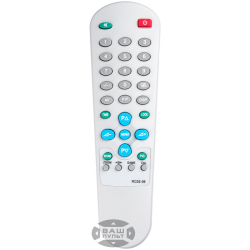 Пульт для телевізора PATRIOT RC02-36, фото 1