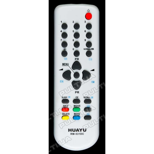 Універсальний пульт для телевізора HUAYU для DAEWOO RM-531DC корпус R40A01, фото 1