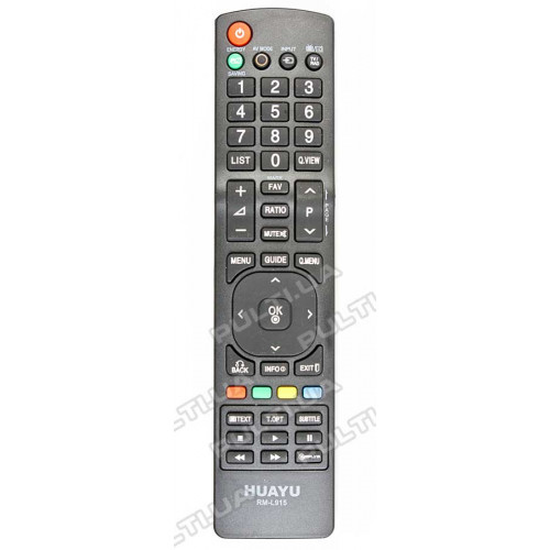 Універсальний пульт для телевізора HUAYU для LG RM-L915 (2 коди), фото 1
