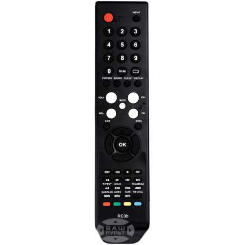 Пульт для телевізора SUPRA RC3b, фото 1