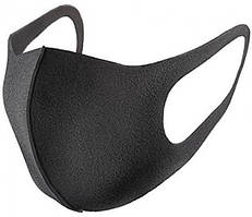 Маска багаторазова для захисту Avadona чорна pitta