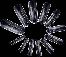 Верхні двосторонні форми Lpnails для нарощування нігтів 120 штEStyle