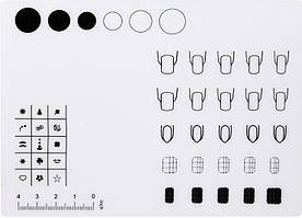 Силіконовий килимок Lpnails для стемпінгу, серія ВEStyle