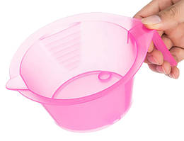 Мисочка для фарбування з ручкою Avadona рожевийEStyle