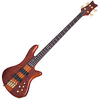 Бас-гитара четырехструнная, веерные лады SCHECTER STILETTO STUDIO-4 FF HSN