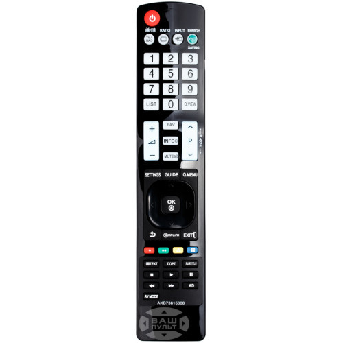 Пульт для телевізора LG AKB73615308, фото 1