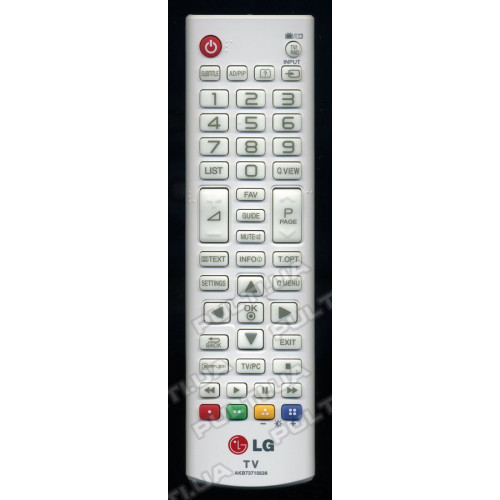 Оригінальний пульт для телевізора LG AKB73715639 white, фото 1