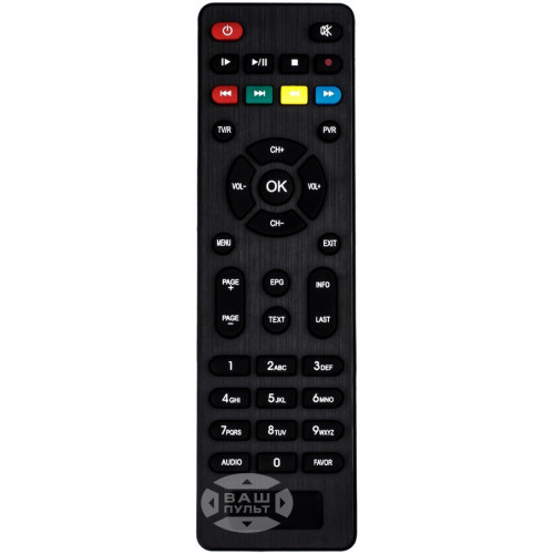 Пульт для DVB-T2 тюнера WORLD VISION T62A GOLD LINE, фото 1