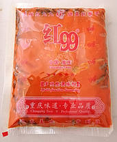 Бульйонна основа для чунсинского Хого "Red 99" 400g tm Hong Jiu Jiu, фото 4