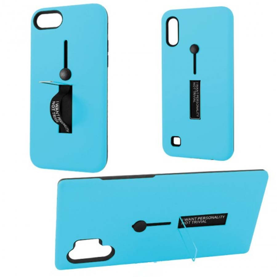 Чохол Samsung S10 Lite "Kickstand" Блакитного (blue)
