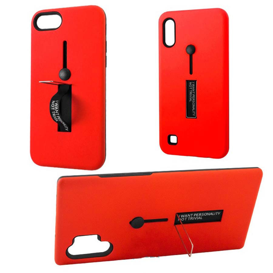 Чохол Huawei P30 Lite "Kickstand" Червоний (red)
