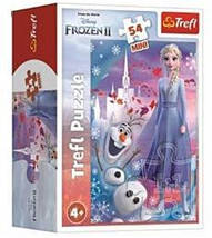 Пазл 54 ел. "TREFL" (Польща) / Disney Холодне серце-2 / Тріо, фото 5