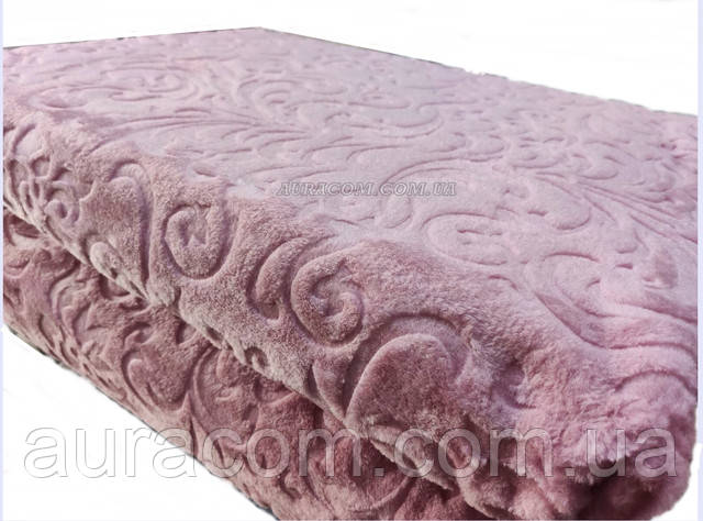 Плед, размер евро, Ozdilel, цвет пудра, Турция