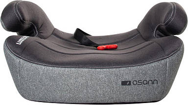 Автокрісло-бустер LUX Isofix (від 3 до 12 років/15-36 кг) Universe Grey - ОРИГІНАЛ, фото 3