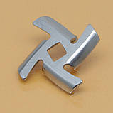 Оригінал шнек та ніж для м'ясорубки Saturn ST-FP7093, ST-FP8096, ST-FP1098, ST-FP1094, ST-FP0099, ST-FP0094K ST-FP0085, ST-FP0096K, фото 5