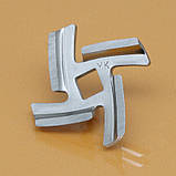 Оригінал шнек та ніж для м'ясорубки Saturn ST-FP7093, ST-FP8096, ST-FP1098, ST-FP1094, ST-FP0099, ST-FP0094K ST-FP0085, ST-FP0096K, фото 8