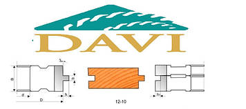 Комплект фрез 160*40*30 для європолу R6M5 з 3-х фрез (прямий шип)