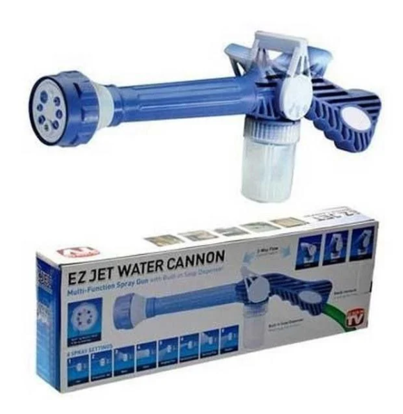Розбризкувач води Ez Jet Water Cannon 8 варіантів струмі, розпиювач для води, фото 1