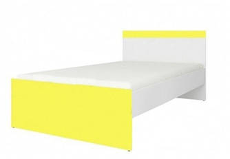 Ліжко 90 (каркас) Мобі Жовтий