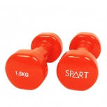 Виниловые гантели Spart Vinyl Dumbbell 1,5 kg